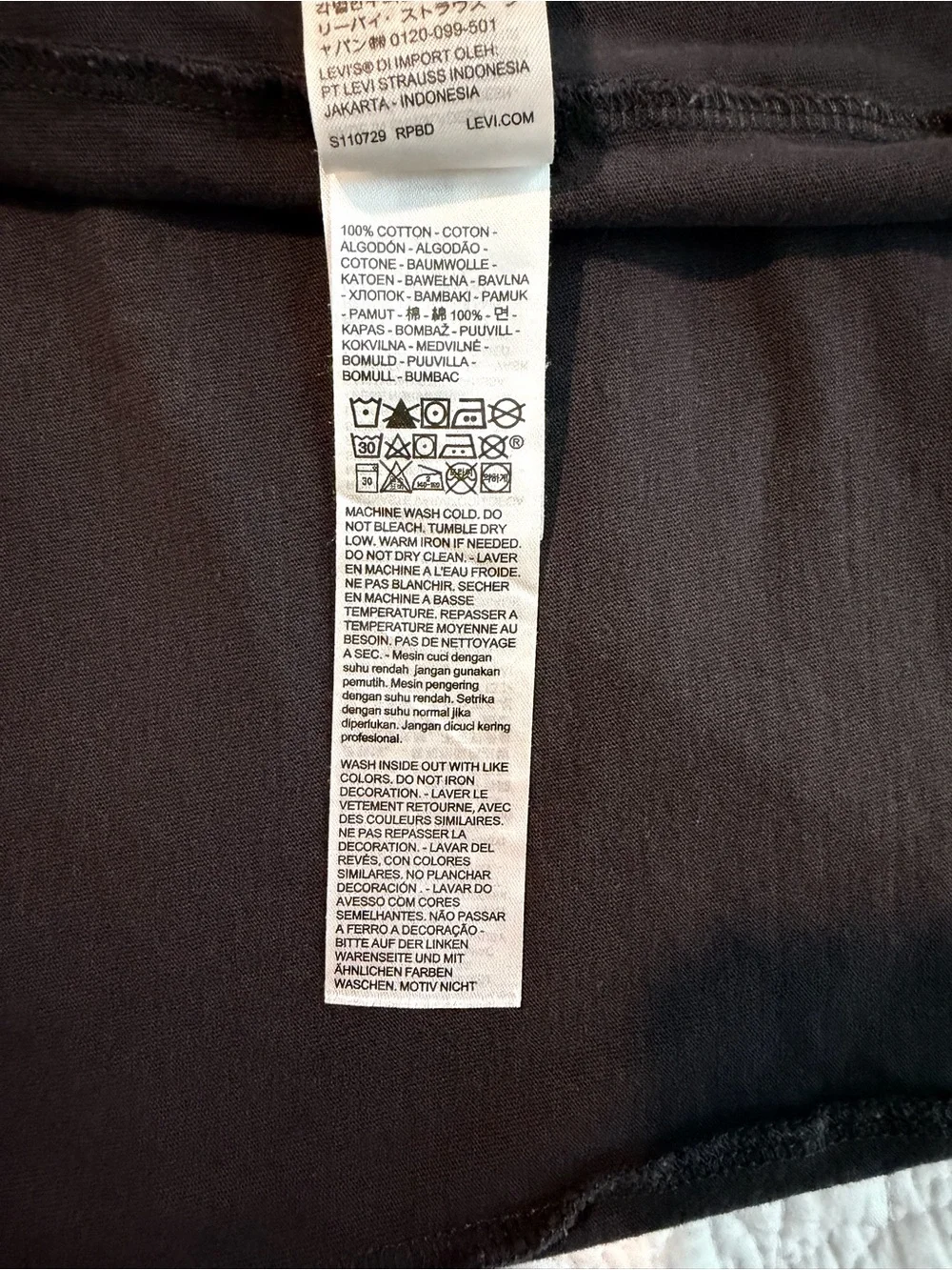 Levi’s Two Horse Brand Tee | Grey | Size XS | Relaxed Fit Graphic